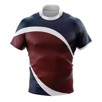 Uniformes de Rugby Profesionales Personalizados de Alta Calidad, Proveedor Directo de Fábrica, Camisetas de Rugby Unisex con Estampado Personalizado, Último Modelo