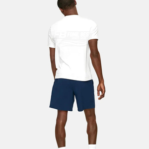 T-shirt ajusté pour homme en coton lavé respirant, écologique, de qualité supérieure, avec logo frontal, coupe classique, 180g, design personnalisé - Product Image 6