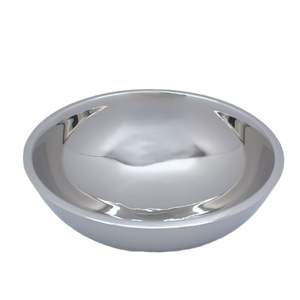 Cuenco de pedicura de metal de diseño para decoración de spa y tratamiento de pies con un aspecto elegante y moderno - Product Image 1