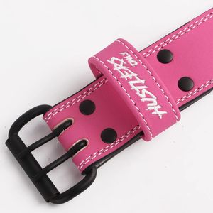 Ceinture de musculation en cuir suédé avec boucle à levier, 13 mm, sangle réglable, légère, soutien du dos, pour la musculation, la remise en forme, le bodybuilding, la force - Product Image 5