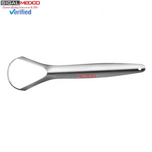 Raspador de Lengua Metálico, Limpiador de Lengua de 6 Pulgadas, Instrumento de Cuidado Bucal y Dental, Acero Inoxidable de Grado Alemán, Reutilizable, Profesional - Product Image 6