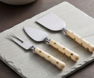 <b>Cheese</b> <b>Knife</b> <b>Set</b> With Stainless Steel Blades And Resin Handles Durable <b>Cheese</b> Tools For Kitchen Use Events And Hotel Use - Product Image 1