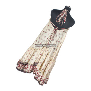 Exportador de Vestidos Largos de Seda Vintage para Mujer, Vestido Elegante sin Mangas para Dama, Vestido de Noche para Mujer, Vestido Largo Ibiza para Salir de Noche - Product Image 4