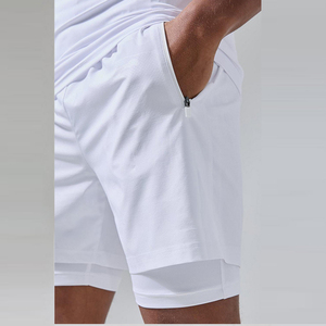 กางเกงออกกำลังกายผู้ชายแบบสั่งทำขายส่ง เนื้อผ้ายืดหยุ่น น้ำหนักเบา 180 กรัม กางเกงวิ่งสำหรับออกกำลังกาย - Product Image 4