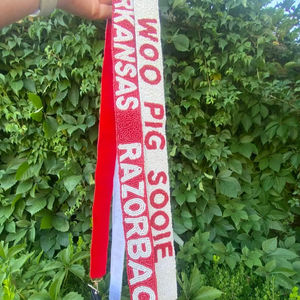 Correa de cuentas doradas hecha a mano para bolso cruzado, estilo vintage, con cuentas de semillas y estrellas, para bolso de hombro, gancho incluido - Product Image 5