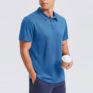 Camiseta Deportiva de Punto Azul Brillante para Hombre, Transpirable, de Poliéster, Ropa Deportiva, Logotipo Personalizado 2026, Venta al Por Mayor - Product Image 6