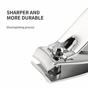 Cortaúñas Curvo de Acero Inoxidable con Logotipo Personalizado, con Apertura de Mandíbula Ancha y Diseño Portátil para Uñas de Dedos de Manos y Pies - Product Image 6