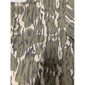 Chemise de pêche personnalisée de haute qualité, respirante, anti-UV, en tissu extensible confortable, motif camouflage délavé vintage, manches courtes, pour la chasse - Product Image 4