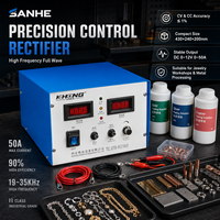 Machine de traitement de surface par anodisation dure avec moteur à composant central en plastique pour placage