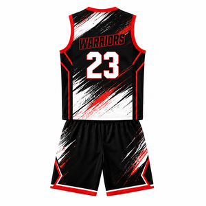 Ensemble maillot et short de basketball personnalisé par sublimation pour équipes sportives, fabricant OEM de vêtements de sport - Product Image 2