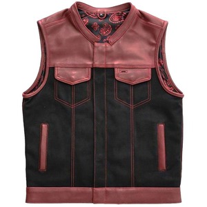 Chaleco de Cuero Portátil para Hombre, Chaleco de Cuero Grueso, Cómodo y Profesional para Hombre - Product Image 4