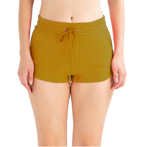 Shorts versátiles y cómodos para mujer, personalizados con su logotipo bordado, 100% algodón, cintura alta, casuales y elegantes. - Product Image 1