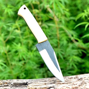 Cuchillo de Camping Hecho a Mano Personalizado de Acero al Carbono con Punta Recta, Hoja de 3mm de Grosor, 9 Pulgadas de Longitud Total, Mango de Hueso, ODM OEM DIY - Product Image 5