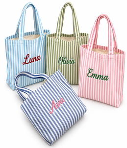 Sac à main en toile pour femme, logo brodé personnalisé, vente en gros, sac de voyage multi-poches, sac de transport - Product Image 3