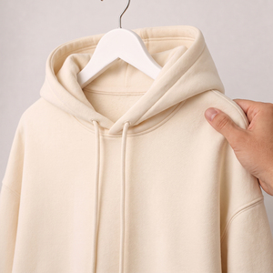 Sweat-shirts à capuche 100% coton, couleur unie, molleton épais, poids lourd, surdimensionnés, impression de logo personnalisée, sweat-shirts pour hommes - Product Image 1
