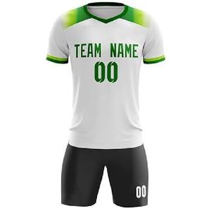 Maillot et short de football personnalisés à bas prix avec votre propre logo, uniformes de haute qualité à séchage rapide - Product Image 5