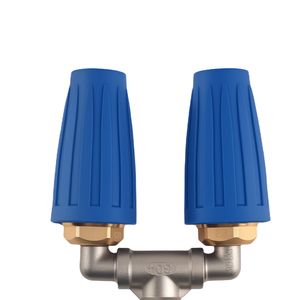 Idropulitrice a Doppio Turbo 4000PSI con Design a Doppia Testa in Acciaio Inox 304, Pressione Massima 200 bar Per la pulizia ad alta pressione con acqua calda - Product Image 5