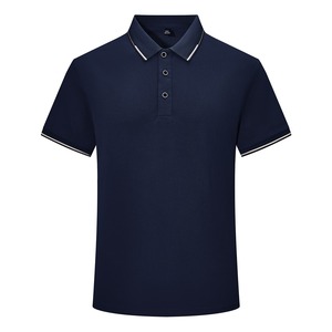 Chemise à manches courtes avec logo personnalisé, broderie haute qualité, anti-boulochage, tricot polyester/coton, jusqu'à 4XL, fabriquée par Sehe Fashion ODM - Product Image 6