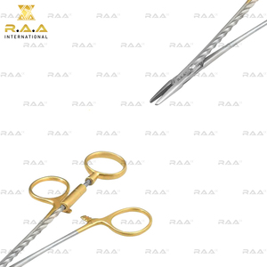 Pince à torsion manuelle Corwin Hegar 7 pouces en acier inoxydable, porte-aiguille, instrument chirurgical orthopédique de qualité supérieure CE - Product Image 6