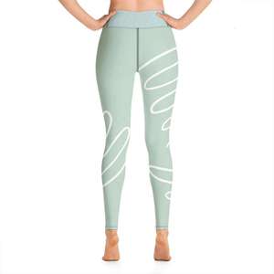 Leggings de yoga à séchage rapide pour femmes, sublimation, vente chaude, fitness, meilleure qualité, leggings de yoga à taille élastique pour femmes - Product Image 6