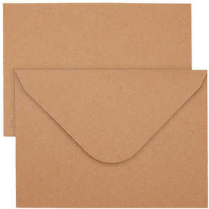 Enveloppe commerciale personnalisée en papier kraft écologique, durable, avec logo en relief, fabriquée en carton et papier fantaisie pour cadeaux - Product Image 1