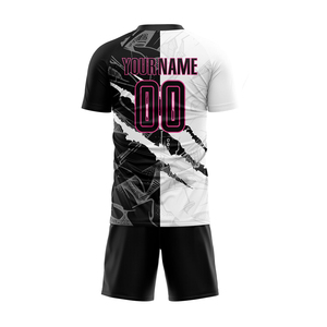 Uniforme de Fútbol Transpirable Personalizado con su Propio Diseño para Unisex, Servicios OEM/ODM, Uniforme de Fútbol con Impresión por Transferencia de Calor de Secado Rápido - Product Image 3