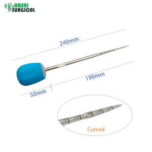 Abridor de Conos Elásticos para Huesos y Uñas, Punta Afilada, 210 mm, Acero Inoxidable, Instrumento Quirúrgico Ortopédico Manual - Product Image 3