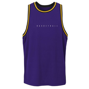 High Quality Printed Polyester Basketball Jersey with Custom Design Short Sleeveless Anti-Wrinkle Quick Dry Breathable Team Wear - Product Image 1