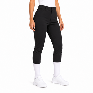 Pantalones de Béisbol/Sóftbol para Mujer, Estampados, de Tela Gruesa con Compresión, con Lazos para Cinturón, Uniformes Deportivos para Equipo - Product Image 5
