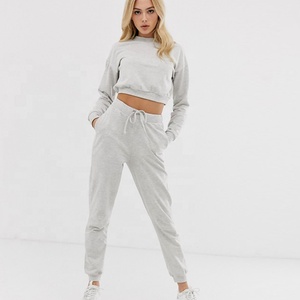 Conjunto Deportivo Informal con Capucha para Mujer, Color Personalizado, 100% Algodón, Hecho en Fábrica, Traje para Correr de Alta Calidad, Nuevo Diseño - Product Image 1