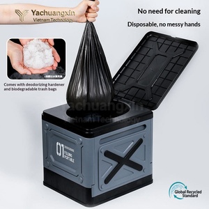 Agente de Curado para Inodoros, Desodorante Portátil para Inodoros de Coche, Inodoro Plegable para Emergencias, Camping, Viajes en Auto y Uso Exterior - Product Image 5