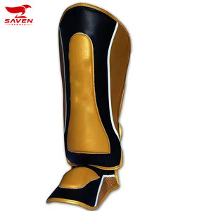 New Design Professional MMA Shin Guard Shin <b>Protector</b> Adjustable Breathable Design for Boxing Muay Thai <b>Step</b> Leg Protection - Product Image 2