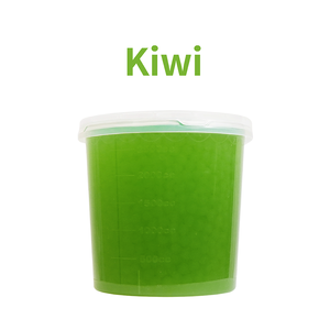 Boba de kiwi orgánica de alta calidad con sabor a kiwi y jarabe para té con leche y postres - Product Image 3