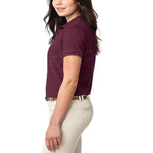 Chemises polo pour femmes respirantes et à séchage rapide, étiquette privée, faible MOQ, en vente - Product Image 3