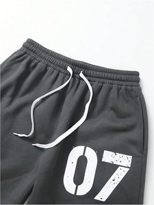 OEM Custom Manufacturer Baggy <b>Jogger</b> Custom Printing Unisex Track Pants Streetwear French Terry <b>Cuffed</b> Sweatpants - Product Image 2