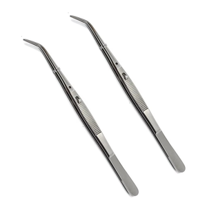 Pinzas Premium London College con Bloqueo, 15 cm, Acero Inoxidable, Punta Angulada Serrada, Instrumentos Quirúrgicos Dentales de Laboratorio, con Certificación CE e ISO - Product Image 6