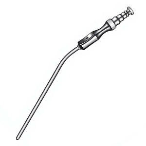 Tube d'aspiration Frazier 19 cm / 7-1/2 pouces de diamètre 3,6 mm Fr 11 Instrument chirurgical de précision pour l'aspiration efficace des fluides - Product Image 6