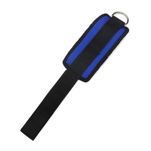 Accessoires d'équipement de fitness pour hommes et femmes : Sangles de cheville pour machines de kickbacks, extensions de jambes, curls, abducteurs de hanches - Polyester/Nylon - Product Image 3