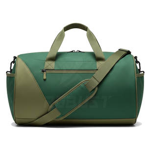 Bolsa Deportiva Redonda Informal Premium, Plegable, Ligera y Ecológica con Forro de Poliéster para Entrenamiento, Gimnasio y Fitness - Product Image 2