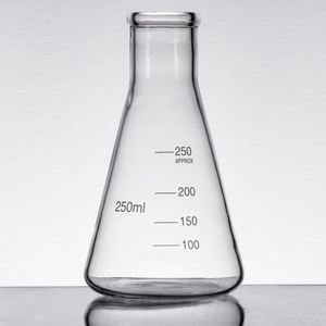 Frasco Erlenmeyer de Vidrio Borosilicato Duradero de 50 ml, Graduado con Precisión, para Laboratorio de Química - Product Image 2