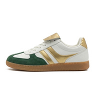 Zapatillas Deportivas de Gamuza Premium para Hombre, Estilo Vintage, Bajas, para Skateboard, Ligeras, para Caminar al Aire Libre