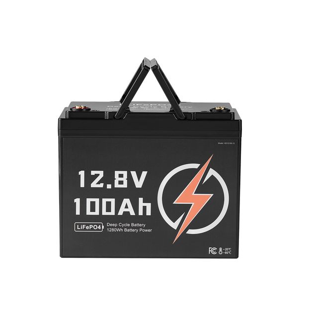 12V 100Ah LiFePO4 Battery 15000 Cycles Deep Cycle Lithium Iron Phosphate Low Temperature Pro Home Energy Storage with BMS