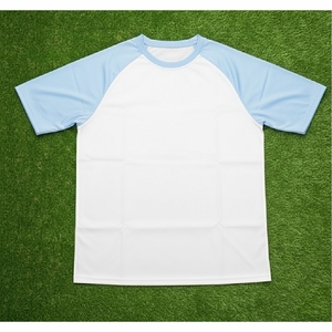 Custom Men's High <b>Collar</b> <b>T</b>-<b>Shirts</b> Sublimation Transfer Print Cotton/Bamboo Fleece Fabric Anti-Pilling Quick Dry for Sports - Product Image 4