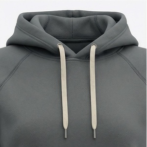 Custom Oversized Hoodie For Women Cotton <b>Blend</b> Heavyweight Pullover Streetwear Blank Plain With Logo High Quality Gear - Product Image 4