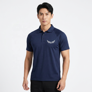 <b>Men's</b> Vintage Solid Jersey Short Sleeve <b>Shirt</b> with Turtleneck Collar Polyester Quick Dry Eco-Friendly & Breathable <b>for</b> Golf - Product Image 5
