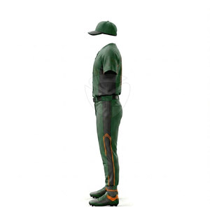 Ensemble d'uniformes de baseball haute performance Tissu léger et respirant Look élégant Parfait pour l'entraînement, les matchs et l'uniforme d'équipe - Product Image 5
