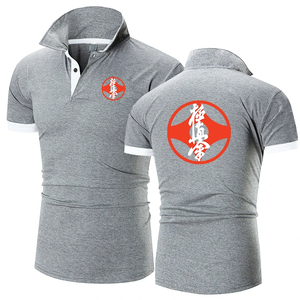 Camisa Unisex ACE de Estilo Hawaiano, de Algodón Blanco, Manga Corta, con Logotipo Circular Rojo, Transpirable, Corte Regular, Cuello Clásico - Product Image 5