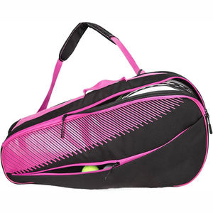 Premium Tennis Racquet Bag with Water Resistant Fabric Dual Side Bottle Holders and Ergonomic Padded Shoulder Straps - Product Image 6