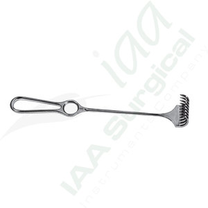 Écarteur chirurgical Korte-Wagner 28 cm 28x40 mm, instrument de chirurgie générale manuel, classe I, usage hospitalier - Product Image 4