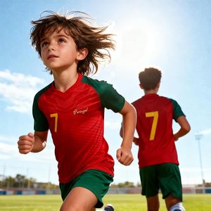 Uniforme de Fútbol para Niños, Pantalones Cortos y Calcetines para Niños y Niñas, Unisex, Juvenil - Product Image 4